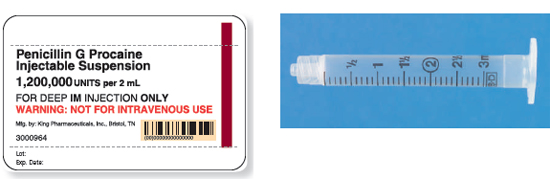 Calculate these dosages using DA. Express mL answers to the nearest tenth (or hundredth where indicated) using the medication labels provided. Measure the dosages you calculate on the syringes provided. Have your answers checked by your instructor to be sure you have calculated and measured the dosages correctly. penicillin 400,000 units ____