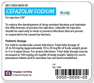 Use the information you just obtained from Figure to do the calculations for a child who weighs 35 lb and has a moderately severe infection. If the medication is given in 4 divided dosages, what will the per dosage range be? _______ Figure    