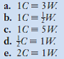 Suppose that the opportunity-cost ratio for watches and cheese is   in Japan. At which of the folinternational exchange ratios (terms of trade) will Switzerland and Japan be willing to specialize and engage in trade with each other. Select one or more answers from the choices shown.  <div style=padding-top: 35px> 