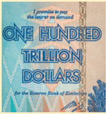 WHO WANTS TO BE A TRILLIONAIRE?  Applicable Concept: hyperinflation  The following articles are two historical examples of hyperinflation: A Wall Street Journal 1985 article described hyperinflation in La Paz, Bolivia: A courier stumbles into Banco Boliviano Americano, struggling under the weight of a huge bag of money he is carrying on his back. He announces that the sack contains 32 million pesos, and a teller slaps on a notation to that effect. The courier pitches the bag into a corner. We don't bother counting the money anymore, explains Max Lowes Stah, a loan officer standing nearby. We take the client's word for what's in the bag. Pointing to the courier's load, he says, That's a small deposit. At that moment the 32 million pesos-enough bills to stuff a mail sack-were worth only $500. Today, less than two weeks later, they are worth at least $180 less. Life's like that with quadruple-digit inflation. … Prices go up by the day, the hour or the customer. If the pace continues all year it would mean an annual rate of 116,000 percent. The 1,000-peso bill, the most commonly used, costs more to print than it purchases. To purchase an average-size television set with 1,000-peso bills, customers have to haul money weighing more than 68 pounds into the showroom. Inflation makes use of credit cards impossible here, and merchants generally can't take checks, either. Restaurant owners often covered their menus with cellophane and changed prices several times daily using a dry-erase marker.    A San Francisco Chronicle article reported on hyperinflation in Zimbabwe: What is happening is no laughing matter. (In 2008, the annual inflation rate was 231 million percent.) For untold numbers of Zimbabweans, bread, margarine, meat and even the morning cup of tea have become unimaginable luxuries. The city suffers rolling electrical blackouts because the state cannot afford parts or technicians to fix broken down power turbines. Mounds of uncollected garbage pile up on the streets of slums. Public-school fees and other ever-rising government surcharges have begun to exceed the monthly incomes of many urban families lucky enough to work. Those with spare cash put it not in banks, but in gilt-edged investments like bags of cornmeal and sugar, guaranteed not to lose their value. In 2010, Zimbabwe's central bank announced the introduction of new 100 trillion, 50 trillion, 20 trillion, and 10 trillion notes. Want to be a trillionaire? Buy Zimbabwe notes. A Newsweek article made the following thoughtful observation: Hyperinflation is the worst economic malady that can befall a nation, wiping out the value of money, savings, assets, and thus work. It is worse even than a deep recession. Hyperinflation robs you of what you have now (savings), whereas a recession robs you of what you might have had (higher standards of living if the economy had grown). That's why it so often toppled governments and produced revolution. Recall that it was not the Great Depression that brought the Nazis to power in Germany but rather hyperinflation, which destroyed the middle class of that country by making its savings worthless. Explain why the workers in Bolivia were striking even though wages rose at an annual rate of 1,500 percent. Do you see any connection between hyperinflation and the political system?