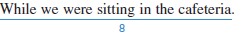 Identify the sentence-skills mistakes at the underlined spots in the paragraph that follows. From the box below, choose the letter that describes each mistake and write it in the space provided. The same mistake may appear more than once. a. fragment B) run-on C) mistake in verb tense D) mistake in irregular verb E) missing comma after introductory words F) mistake with quotation marks G) apostrophe mistake Deceptive Appearances Appearances can be deceptive. While looking through a library window yesterday, I saw a neatly groomed woman walk by. Her clothes were skillfully makeup was perfect. crumpled a piece of paper in her hand. Suddenly she no longer attractive to me. On another occasion, I started talking to a person in my psychology class named Eric. Eric seemed to be a great person. He always got the class laughing with his the days when Eric was absent, I think even the professor missed his lively personality. Eric asked me and I felt happy he had me to be a friend. Eric took out an envelope with several kinds of pills inside. Want one he asked. They're uppers. I didn't want felt disappointed. 0 Terrific personality was the product of the pills he took. ________