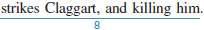 Identify the sentence-skills mistakes at the underlined spots in the paragraph that follows. From the box below, choose the letter that describes each mistake and write it in the space provided. The same mistake may appear more than once. a. fragment b. run-on c. faulty parallelism d. missing apostrophe e. missing quotation mark f. missing comma between two complete thoughts g. missing comma after introductory words h. misspelled word Billy Budd, Sailor Herman Melville's novel Moby Dick is his book that most students know best is Billy Budd. While he is serving on the American ship Rights of Man, a British warship comes alongside his and takes several American the noble Billy succeeds in winning the admiration of the British captain, Edward Vere, and that of most of the crew. Eventually, Claggart accuses Billy of starting a charge is clearly untrue. However, enrages the seaman, who loses his composure, Realizing that Claggart's accusation provoked Billy, the captain sympathizes with the young man, but he knows he has to try Billy before a jury on board ship. Following law to the letter, the jury convicts him. Shortly thereafter, Billy is hanged, much to the regret of all those involved, but not before he utters one of the most memorable lines in American literature: ________