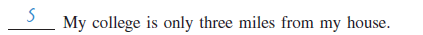 In the following groups, one statement is the general point and the other statements are specific support for the point. Identify each point with a P and each statement of support with an S. EXAMPLE EXPLANATION The point-that the writer's college is easy for the writer to get to-is strongly supported by the three specific details stated.