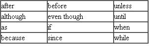 Correct each run-on by using subordination. Choose from among the following dependent words. EXAMPLE My eyes have been watering all day, I can tell the pollen count is high. Because my eyes have been watering all day, I can tell the pollen count is high. Marilyn took Professor Stewart's Introduction to Literature class, she had a greater appreciation for poetry. __________________ __________________