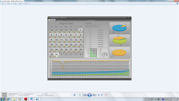 The printout of workout modules is as follows:  Grammar check:    Spell Check:    Sentence construction:    Assesment graph:    Result and Medal:    Certificate:   