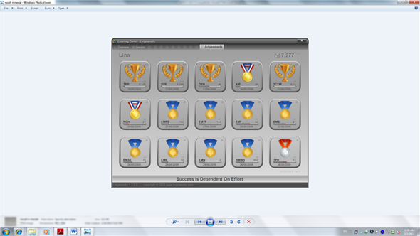 The printout of workout modules is as follows:  Grammar check:    Spell Check:    Sentence construction:    Assesment graph:    Result and Medal:    Certificate:   