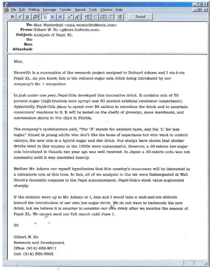 The following e-mail message has errors in spelling, proofreading, noun plurals, conversational tone unfamiliar words, and other writing techniques studied in this chapter. You may either (a) use standard proofreading marks (see Appendix B) to correct the errors here or (b) download the document from your companion Web site and revise at your computer. Study the guidelines in the Grammar/Mechanics Handbook to sharpen your skills.   