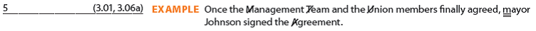 Review Sections 3.01-3.16 in the Grammar/Mechanics Handbook. Then study each of the following statements. Draw three underlines below any letter that should be capitalized. Draw a slash (/) through any capital letter that you wish to change to lowercase. Indicate in the space provided the number of changes you made in each sentence, and record the number of the G/M principle(s) illustrated. If you made no changes, write 0. When you finish, compare your responses with those provided at the back of the book. If your responses differ, study carefully the principles in parentheses.   ___________________________ 1. All united passengers must exit the Plane at gate 16 when they reach the key west international airport. ___________________________ 2. Personal tax rates for japanese citizens are low by International standards; rates for japanese corporations are high, according to Iwao Nakatani, an Economics Professor at Osaka university. ___________________________ 3. Stephanie, an aspiring Entrepreneur, hopes to open her own Consulting Firm one day. ___________________________ 4. Randy plans to take courses in Psychology, Math, History, and english next semester. ___________________________ 5. Did you see The new york times article titled Reebok to pay $25 million for toning shoe claims? ___________________________ 6. I purchased the dell inspiron 2200, but you may purchase any Tablet Computer you choose. ___________________________ 7. According to a Federal Government report, any regulation of State and County banking must receive local approval. ___________________________ 8. The vice president of the united states said, we continue to look for Foreign investment opportunities. ___________________________ 9. The Comptroller of Zarconi Industries reported to the President and the Board of Directors that the securities and exchange commission was beginning an investigation of their Company. ___________________________ 10. My Father, who lives near death valley, says that the Moon and Stars are especially brilliant on a cold, clear night. ___________________________ 11. Our Marketing Director met with Karin Bloedorn, Advertising Manager, to plan an Ad Campaign for our newly redesigned Smartphone. ___________________________ 12. In the Spring our Admissions Director plans to travel to venezuela, colombia, and ecuador to recruit new Students. ___________________________ 13. To reach Belle Isle park, which is located on an Island in the Detroit river, tourists pass over the Douglas MacArthur bridge. ___________________________ 14. On page 8 of the report, you'll find a list of all employees in our accounting department with Master's degrees. ___________________________ 15. Please consult figure 3.2 in chapter 5 for U.S. census bureau figures regarding nonenglish- speaking residents.<div style=padding-top: 35px> 