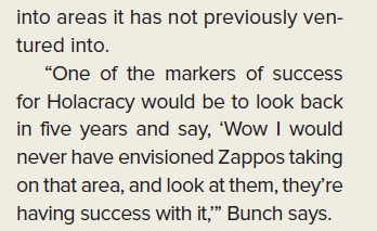 BUSINESS INSIDER CASE IN THE NEWS [LO 7-1, 7-2, 7-3, 7-4] 80% of Zappos Employees No Longer Have a Manager        How might fluctuating job roles affect employees' productivity?