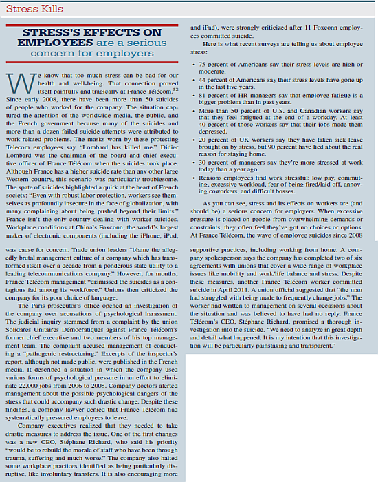 What is your reaction to the situation described in this case? What factors, both inside the company and externally, appear to have contributed to this situation?