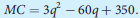The long-run total cost function for a firm producing skateboards is Where q is the number of skateboards per week. a. What is the general shape of this total cost function? b. Calculate the average cost function for skateboards. What shape does the graph of this function have? At what level of skateboard output does average cost reach a minimum? What is the average cost at this level of output? c. The marginal cost function for skateboards is given by Show that this marginal cost curve intersects average cost at its minimum value. d. Graph the average and marginal cost curves for skateboard production.