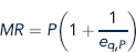 Use Equation and Figure to answer the following questions about the relationship between a demand curve and its associated marginal revenue curve. 1. How does the vertical distance between the demand curve and its marginal revenue curve at a given level of output depend on the price elasticity of demand at that output level? 2. Suppose that an increase in demand leads consumers to be willing to pay 10 percent more for a particular level of output. Will the marginal revenue associated with this level of output increase by more or less than 10 percent? Does your answer depend on whether the elasticity of demand changes as a result of the shift? Equation Figure Marginal Revenue Curve Associated with a Demand Curve Since the demand curve is negatively sloped, the marginal curve will fall below the demand (''average revenue'') curve. For output levels beyond q 1 , marginal revenue is negative. At q 1 , total revenue (P 1. q 1 ) is a maximum; beyond this point, additional increases in q actually cause total revenues to fall because of the accompanying decline in price.