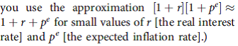 make use of the material on compound interest that is in the appendix to this chapter. Although perpetual bonds are illegal in the United States, sometimes it is easiest to assume that interest payments last forever to show some simple results based on Equation 14A.24. Use that equation to show the following: a. Assuming no inflation, the value of a bond that pays $10 per year is $200 with a real rate of interest of 5 percent. b. If inflation is 3 percent per year and interest payments rise at that rate, the current value of the perpetual bond is still $200. c. If inflation is 3 percent per year and the bond's payments are fixed at $10, that the current value of the perpetual bond is $125 can be shown in two ways: i. By assuming that the nominal rate of interest is 8 percent and using that rate for discounting ii. By adjusting the $10 payment for inflation in each period and using a real discount rate of 5 percent (Hint: This latter proof is easiest if