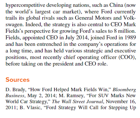 Making Ford Globally Competitive             How would you characterize the strategy for competing internationally that Ford was pursuing prior to the arrival of Alan Mulally What strategy was Mulally trying to get Ford to pursue What are the benefits of this strategy Can you see any drawbacks