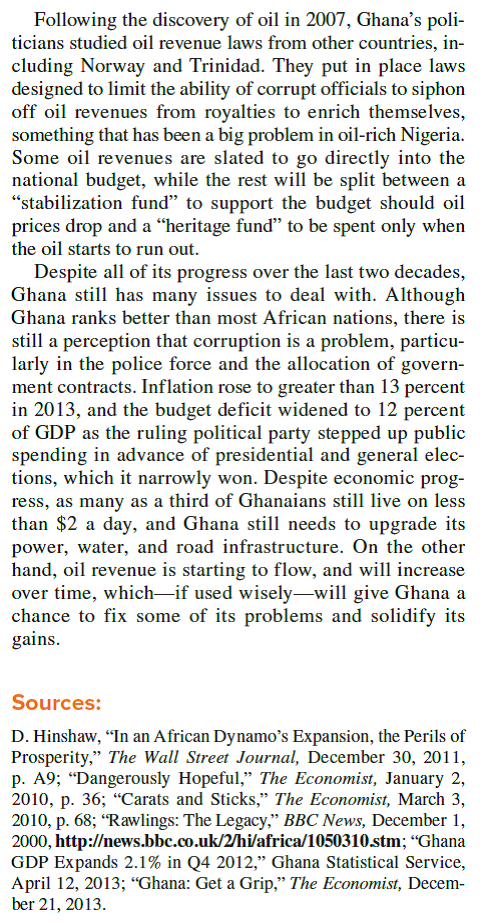 Ghana: An African Dynamo          What where the main changes that Jerry Rawlings made in the Ghanaian political and economic systems What were the consequences of these changes What are the lessons here