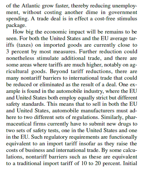 Creating the World's Biggest Free Trade Zone              Can you think of any drawbacks associated with the TTIP