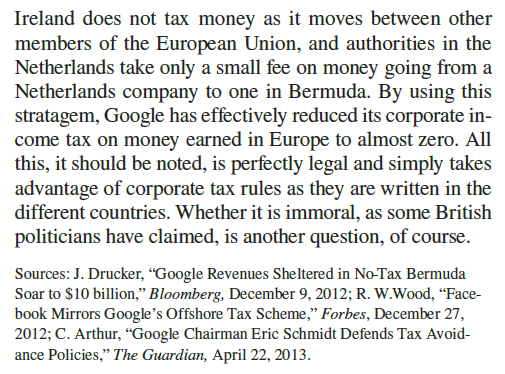 Google and Its Tax Strategy       Should the Double Irish tactic be outlawed globally and, if so, how would you go about doing it<div style=padding-top: 35px> 