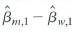 A researcher has two independent samples of observations on ( Y i X i ,). To be specific, suppose that Y i denotes earnings, X i , denotes years of schooling, and the independent samples are for men and women. Write the regression for men as and the regression for women as denote the OLS estimator constructed using the sample of men, denote the OLS estimator constructed from the sample of women, and and denote the corresponding standard errors. Show that the standard error of is given by