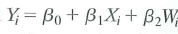 Consider the instrumental variable regression model + u i , where Z i is an instrument. Suppose that data on W t are not available and the model is estimated omitting Z i from the regression. a. Suppose that Z i and Z i are uncorrelated. Is the IV estimator consistent b. Suppose that Z i and Z i are correlated. Is the IV estimator consistent