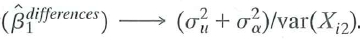 Suppose that there are panel data for T = 2 time periods for a randomized controlled experiment, where the first observation (t = 1) is taken before the experiment and the second observation (t = 2) is for the post-treatment period. Suppose that the treatment is binary; that is, suppose that X it = 1 if the i th individual is in the treatment group and t = 2, and X it = 0 otherwise. Further suppose that the treatment effect can be modeled using the specification Y it = t + ß i X it + u it  where , are individual-specific effects [see Equation (13.11)] with a mean of zero and a variance of 2 and u it is an error term, where u it is homoskedas-tic, cov( u it , u i1 ) = 0, and cov( u it , i ) for all i. Let     denote the differences estimator, that is, the OLS estimator in a regression of Y i2 on X i2 with an intercept, and let     denote the differences-in-differ-ences estimator, that is, the estimator of ß 1 based on the OLS regression of Y i = Y i2 - Y i1 and an intercept. a. Show that nvar     .  b. Show that nvar      c. Based on your answers to (a) and (b), when would you prefer the differences-in-differences estimator over the differences estimator, based purely on efficiency considerations