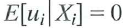 Consider the regression model with heterogenous regression coefficients Y i = ß oi + ß 1i X i + V i where (v i -, X i , ß 0i , ß 1i ) are i.i.d. random variables with ß 0 = E ( ß 0i ) and ßi = E(ß 1 i ). a. Show that the model can be written as Y i = ß 0 + ß 1 X i + u i where u i = ( ßoi - ßo ) + ( ß 1i - ß l ) X i + V i b. Suppose that . Show that . c. Show that assumptions 1 and 2 of Key Concept 4.3 are satisfied. d. Suppose that outliers are rare so that (u i X i ) have finite fourth moments. Is it appropriate to use OLS and the methods of Chapters 4 and 5 to estimate and carry out inference about the average values of ß 0i and ß 1i e. Suppose that ß 1i and X i are positively correlated so that observations with larger than average values of X i , tend to have larger than average values of ß 1i. Are the assumptions in Key Concept 4.3 satisfied If not, which assumption(s) is (are) violated Is it appropriate to use OLS and the methods of Chapters 4 and 5 to estimate and carry out inference about the average value of ß 0i and ß 1i