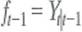 Prove the following results about conditional means, forecasts, and forecast errors: a. Let W be a random variable with mean and variance and let c be a constant. Show that b. Consider the problem of forecasting Y t using data on Y t-1 , Y t-2 , …, Let f t-1 denote some forecast of Y t , where the subscript t - 1 on f t-1 indicates that the forecast is a function of data through date t- 1. Let be the conditional mean squared error of the forecast conditional on Y observed through date t - 1. Show that the conditional mean squared forecast error is minimized when , where c. Let u t denote the error in Equation (14.14). Show that cov ( u t u t-j ) = 0 for; j 0.