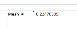 Consider the table: a. In order to compute the value of monthly growth rate we use the formula: We get: For mean: 1. Click on Formulas tab on toolbar and go to AutoSum group. Now click on more functions. 2. Now find and click on Average. Click OK. 3. In the dialogue box, enter the numbers whose average is needed. Click on empty box near Number1 to enter the number. In order to enter the value, drag along the data to select cells. 4. Click on OK. The output of which will be: For Standard deviation: 1. Click on Formulas tab on toolbar and go to More Functions and then Statistics group. Now click on Insert functions. 2. Now find and click on STDEV. Click OK. 3. In the dialogue box, enter the numbers whose standard deviation is needed. Click on empty box near Number1 to enter the number. In order to enter the value, drag along the data to select cells. 4. Click on OK. It gives the output: The units of growth rate in IP are percentage per month. b. In order to plot the values of , follow the steps: 1. Copy the columns from excel to Minitab worksheet 3. Go to Graph , and then Scatter plot. Then go to with connect line. Click OK. 4. Now click on variable which will correspond to y and using select , import it there. Similarly, import for x. 5. Click OK. Output is: Is the greater of zero or the percentage point difference between oil prices at date t and their maximum value during the past year. Thus , and if the date t is not greater than the maximum value over the past year c. To compute the distributed lag model, we first need to calculate the lagged values: 1. Go to Stat , and then Time Series. 3. Click on lag. 4. Enter the series to find the lag and enter the name of the variable. Enter the lag value 1. Click OK. 5. Output is: Similarly, we compute the rest 17 lags. Now, run regression: 1. Go to Stat , and then Regression. Then go to Regression again. 2. Now click on variable which will correspond to y and using select , import it there. Similarly, import for x. 8. Cick OK. Output is: The value of the HAC standard truncation parameter m is: Where T is the sample size i.e. 708. Now, Hence, the value of m is 7. d. Now, F- test is applied to test the slope coefficients of regression equation in equation (2), for which the null hypothesis (hypothesis of no difference) is, Where, and the alternative hypothesis, against the null hypothesis, is, Now, using the regression output, it is observed that the P-value corresponding to value of F statistic is 0.000 as shown below, So, P-value (0.00) is less than the level of significance, say 0.05, so the null hypothesis is rejected and it is concluded that the all the slope coefficients are significantly different from zero. However, in the regression output, the P-value corresponding to the intercept term (constant) is 0.00 which is lesser than level of significance, say 0.05, so the constant is significantly different from zero. e. Graph: The cumulative multipliers show a persistent and large decrease in industrial production following an increase in oil prices above their previous 12 month peak price. Specifically a 100% increase in oil prices is leads to an estimated 17% decline in industrial production after 18 months f. No. is not exogenous. Results in part (e) are not reliable.