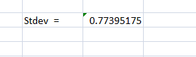 Consider the table: a. In order to compute the value of monthly growth rate we use the formula: We get: For mean: 1. Click on Formulas tab on toolbar and go to AutoSum group. Now click on more functions. 2. Now find and click on Average. Click OK. 3. In the dialogue box, enter the numbers whose average is needed. Click on empty box near Number1 to enter the number. In order to enter the value, drag along the data to select cells. 4. Click on OK. The output of which will be: For Standard deviation: 1. Click on Formulas tab on toolbar and go to More Functions and then Statistics group. Now click on Insert functions. 2. Now find and click on STDEV. Click OK. 3. In the dialogue box, enter the numbers whose standard deviation is needed. Click on empty box near Number1 to enter the number. In order to enter the value, drag along the data to select cells. 4. Click on OK. It gives the output: The units of growth rate in IP are percentage per month. b. In order to plot the values of , follow the steps: 1. Copy the columns from excel to Minitab worksheet 3. Go to Graph , and then Scatter plot. Then go to with connect line. Click OK. 4. Now click on variable which will correspond to y and using select , import it there. Similarly, import for x. 5. Click OK. Output is: Is the greater of zero or the percentage point difference between oil prices at date t and their maximum value during the past year. Thus , and if the date t is not greater than the maximum value over the past year c. To compute the distributed lag model, we first need to calculate the lagged values: 1. Go to Stat , and then Time Series. 3. Click on lag. 4. Enter the series to find the lag and enter the name of the variable. Enter the lag value 1. Click OK. 5. Output is: Similarly, we compute the rest 17 lags. Now, run regression: 1. Go to Stat , and then Regression. Then go to Regression again. 2. Now click on variable which will correspond to y and using select , import it there. Similarly, import for x. 8. Cick OK. Output is: The value of the HAC standard truncation parameter m is: Where T is the sample size i.e. 708. Now, Hence, the value of m is 7. d. Now, F- test is applied to test the slope coefficients of regression equation in equation (2), for which the null hypothesis (hypothesis of no difference) is, Where, and the alternative hypothesis, against the null hypothesis, is, Now, using the regression output, it is observed that the P-value corresponding to value of F statistic is 0.000 as shown below, So, P-value (0.00) is less than the level of significance, say 0.05, so the null hypothesis is rejected and it is concluded that the all the slope coefficients are significantly different from zero. However, in the regression output, the P-value corresponding to the intercept term (constant) is 0.00 which is lesser than level of significance, say 0.05, so the constant is significantly different from zero. e. Graph: The cumulative multipliers show a persistent and large decrease in industrial production following an increase in oil prices above their previous 12 month peak price. Specifically a 100% increase in oil prices is leads to an estimated 17% decline in industrial production after 18 months f. No. is not exogenous. Results in part (e) are not reliable.