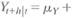 Suppose that ^follows a stationary AR(1) model, a. Show that the h -period ahead forecast of Y t is given by , where . b. Suppose that X t is related to Y t by , where . Show that .