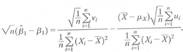 This exercise fills in the details of the derivation of the asymptotic distribution of given in Appendix 4.3. a. Use Equation (17.19) to derive the expression where b. Use the central limit theorem, the law of large numbers, and Slutsky s theorem to show that the final term in the equation converges in probability to zero. c. Use the Cauchy-Schwarz inequality and the third least squaies assumption in Key Concept 17.1 to prove that var( v i ) . Does the term satisfy the central limit theorem d. Apply the central limit theorem and Slutsky's theorem to obtain the result in Equation (17.12).