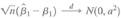 Show the following results: a. Show that     , where a 2 is a constant, implies that is     consistent. b. Show that     implies that     .