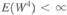 Suppose that W is a random variable with . Show that E ( W 2 ) .