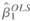Consider the heterogeneous regression model where 0i and 1i are random variables that differ from one observation to the next. Suppose that are distributed independently of X i. a. Let denote the OLS estimator of 1 given in Equation (17.2). Show that , where E ( 1 ) is the average value of 1 i in the population. b. Suppose that , where 0 and 1 are known positive constants. Let denote the weighted least squares estimator. Does Explain.