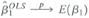 Consider the heterogeneous regression model where 0i and 1i are random variables that differ from one observation to the next. Suppose that are distributed independently of X i. a. Let denote the OLS estimator of 1 given in Equation (17.2). Show that , where E ( 1 ) is the average value of 1 i in the population. b. Suppose that , where 0 and 1 are known positive constants. Let denote the weighted least squares estimator. Does Explain.