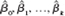 Let   be the OLS estimates from the regression of yi on x i1 , …, x ik , i_1, 2, …, n. For nonzero constants c 1 , …, c k , argue that the OLS intercept and slopes from the regres-  <div style=padding-top: 35px> 