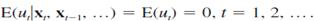 Suppose that the equation satisfies the sequential exogeneity assumption in equation Equation . (i) Suppose you difference the equation to obtain How come applying OLS on the differenced equation does not generally result in consistent estimators of the j (ii) What assumption on the explanatory variables in the original equation would ensure that OLS on the differences consistently estimates the j (iii) Let z t1 , …, z tk be a set of explanatory variables dated contemporaneously with y t. If we specify the static regression model yt= 0 + 1zt1 + … + kztk+ut,describe what we need to assume for x t = z t to be sequentially exogenous. Do you think the assumptions are likely to hold in economic applications