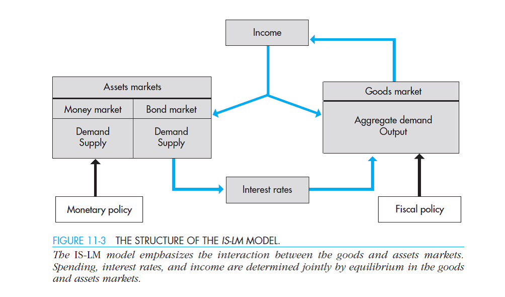 Why does a horizontal LM curve imply that fiscal policy has the same effects on the economy as those derived in Chapter 10  b. What is happening in this case in terms of Figure 11-3  c. Under what circumstances might the LM curve be horizontal   