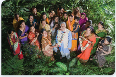 LEARN FROM ROLE MODELS Now every time I want to address a problem, I create a business... we can create a world where poverty doesn't exist.  Nobel Peace Prize Winner Asks Global Firms to Fight Poverty      S hould global businesses balance the pursuit of profit with genuine efforts to do public good A strong and positive Yes! is the answer offered by economist and Nobel Peace Prize winner Muhammad Yunus. He gained fame for creating the Grameen Bank to offer microcredit loans to help fight poverty in his home country of Bangladesh. The bank loans small amounts (as low as $30) to applicants of low income (96% of whom are women) so that they can start their own small businesses and establish financial independence. This model of microfinance has now spread around the world, serving some 200 million borrowers. The next step for Yunus has been to ask global firms to unlock the power of business to tackle poverty and other enduring social problems. In his book Creating a World without Poverty , Yunus advocates a social business model whereby a company's products or services are targeted to benefit people suffering from social ills. Now every time I want to address a problem, I create a business that he says is focused on problem solving, not on money making. Yunus's call to the global business community was heard by German yogurt maker Danone. Danone joined with Yunus to start Grameen Danone as the world's first multinational social business. It manufactures nutritional yogurt and sells it at low prices in Bangladesh to help the 46% of local children who are undernourished. Profits are reinvested rather than paid out as dividends. We can create a world where poverty doesn't exist, claims Yunus, who hopes that at least 1 percent of the world economy be made up with social business within five years. He was awarded the Congressional Gold Medal in 2013 in recognition of his efforts to combat global poverty. FIND INSPIRATION When a multinational company travels into countries where social problems like poverty, disease, and illiteracy are present, should it find a way to help Can the social business model work in the global business context Or is this something most likely to remain unusual rather than common in the future Do you agree that global corporations can become powerful tools for eliminating social problems Why or why not