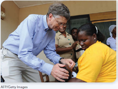 LEARN FROM ROLE MODELS You can achieve incredible progress if you set a clear goal and find a measure that will drive progress toward that goal.  Bill Gates Calls for Better Measurement to Solve Social Problems      M easure them! advises Bill Gates. The world's social problems will remain unsolved unless we do it and do it well. I have been struck by how important measurement is to improving the human condition. You can achieve incredible progress if you set a clear goal and find a measure that will drive progress toward that goal, he says. We can do better. We have the tools at hand. Gates describes the challenge this way. In the U.S. we should be measuring the value added by colleges.... In agriculture, creating a global productivity target would help countries focus on a key but neglected area: the efficiency and output of hundreds of millions of small farmers who live in poverty.... In poor countries we still need better ways to measure the effectiveness of the many government workers providing health services.... I'd love to have a way to measure how exposure to risks like disease, infection, malnutrition and problem pregnancies impact children's potential. In making his case for extraordinary measures, Bill Gates describes a pathway to progress through big goals and big accomplishments. His message is basic management, a lesson on control learned from success in building Microsoft into a global corporation. Progress begins with the right goals and plans. Progress is achieved when results are measured and adjustments are made so that things can keep getting better in the future. FIND THE INSPIRATION It may be tempting to dismiss Gates's call to action as the musings of a rich man. It would be a lot smarter to listen and to learn. How can this call for better measurement and greater willingness to pay attention to data be applied to the organizations that you work for or are familiar with Can this advice help advance your own life and career goals Do you have an aversion to measurement If so, how can you turn measurement into a friend rather than an enemy