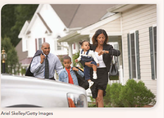 MAKE DATA YOUR FRIEND 74% of working adults say they don't have enough time for their children.  Organization Cultures Must Face Up to Emerging Work-Life Trends      I f you have any doubts regarding the importance of work-life issues and their implications for organizational cultures and management practices, consider these facts:   78% of American couples are dual-wage earners.  63% believe they don't have enough time for their spouses or partners.  74% believe they don't have enough time for their children.  35% are spending time caring for elderly relatives.  Both baby boomers (87%) and millennials (89%) rate flexible work as important.  Both baby boomers (63%) and millennials (69%) want opportunities to work remotely at least part of the time. YOUR THOUGHTS  What organizational culture issues are raised by these facts What should employers do to best respond to the situation described here What about you Are you prepared to succeed in a work culture that doesn't respect these facts Or, are you preparing right now to always find and be attractive to employers who do