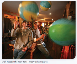LEARN FROM ROLE MODELS You can decide you're going to be happy today... the little things in life are the big things.  Little Things Are Big Things at Life Is Good      I magine! Yes, you can! Go for it! Life is good. We'll make that: Life is really good! These are the kinds of thoughts can help turn your dreams into reality. They're also part and parcel of a multimillion-dollar company that really is named Life is Good. It all began with two brothers-Bert and John Jacobs-making T-shirts for street sales. Picture a card table set up at a Boston street fair and two young brothers setting out 48 T-shirts printed with a smiling face-Jake-and the words Life is good. Then picture the cart empty, with all of the shirts sold for $10 apiece, and the two brothers happily realizing they might -just might-have come up with a viable business idea. From that modest beginning, Bert-Chief Executive Optimist-and John-Chief Creative Optimist-built a company devoted to humor and humility. John says: It's important that we're saying 'Life is good,' not 'Life is great' or 'Life is perfect'; there's a big difference.... Don't determine that you're going to be happy when you get the new car or the big promotion or meet that special person. You can decide that you're going to be happy today. According to Bert: The little things in life are the big things. That's the message of the Life Is Good brand. How did the two brothers turn their belief in happiness and that life is good into a successful firm They didn't start with business degrees or any real experience. They developed their business with good instincts, creativity, and a very positive view on life. They stuck to their values while learning about business as their firm grew. They still live the brand while enjoying leisure pursuits like kayaking and ultimate Frisbee. They also support philanthropic enterprises like Camp Sunshine for children with serious illnesses and Playmakers for traumatized children. FIND THE INSPIRATION Bert and John Jacobs built a successful company with a positive message and approach to life that has an almost universal appeal. Just how far can positive thinking carry these entrepreneurs Does there come a point where continuing to build and expand a business requires systematic, professional management approaches and tactics How about us, personally Is there more to be gained by looking for positives than negatives in our everyday experiences and relationships with others What about when it comes to our own lives-your life-who's in charge of the good factor