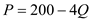 The industrial demand function is given by   . Firms in this industry are generating negative externality and therefore they face two types of cost: an external cost which is the cost of production and an internal cost which is the cost of the harm they create on society via externality. a)The cost of the externality created by the industry is not internalized by the firms. From society's perspective, firms need to incorporate this internal cost in their cost analysis. Hence the socially efficient level of output is the one that equilibrates market demand to the marginal cost to the society. Marginal cost to the society is the sum of both internal and external marginal cost, the industry is facing. Therefore, the social marginal cost is:   Compute the socially efficient level of output by equating   with marked demand   :   Thus the socially efficient level of output is 9.09 units. b)A competitive industry produces a level of output by equating its Internal Marginal Cost with the Price (more precisely,   ). This implies:   Hence a competitive industry produces 12.5 units. c)A monopolist ignores the societal damage it causes through its actions and produces a level of output at which its Internal Marginal Cost equals the Marginal Revenue. The latter is the first derivative of Total revenue:   Compute the quantity produced by the incumbent monopolist by equating Marginal cost   and Marginal Revenue:   Therefore, a monopolist produces 10 units of output. d)To encourage the monopoly to produce socially efficient level of output, government may force firms to internalize the costs of externality created by them. This can be done by targeted policies that shift the internal cost of production up to a point where it equals the social cost of production. To force such internalization, taxing the monopolist for the externality created, imposing restrictions on the amount of a negative externality generated, enforcing property rights are some of the policy measures that the government can initiate.