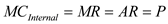 The industrial demand function is given by   . Firms in this industry are generating negative externality and therefore they face two types of cost: an external cost which is the cost of production and an internal cost which is the cost of the harm they create on society via externality. a)The cost of the externality created by the industry is not internalized by the firms. From society's perspective, firms need to incorporate this internal cost in their cost analysis. Hence the socially efficient level of output is the one that equilibrates market demand to the marginal cost to the society. Marginal cost to the society is the sum of both internal and external marginal cost, the industry is facing. Therefore, the social marginal cost is:   Compute the socially efficient level of output by equating   with marked demand   :   Thus the socially efficient level of output is 9.09 units. b)A competitive industry produces a level of output by equating its Internal Marginal Cost with the Price (more precisely,   ). This implies:   Hence a competitive industry produces 12.5 units. c)A monopolist ignores the societal damage it causes through its actions and produces a level of output at which its Internal Marginal Cost equals the Marginal Revenue. The latter is the first derivative of Total revenue:   Compute the quantity produced by the incumbent monopolist by equating Marginal cost   and Marginal Revenue:   Therefore, a monopolist produces 10 units of output. d)To encourage the monopoly to produce socially efficient level of output, government may force firms to internalize the costs of externality created by them. This can be done by targeted policies that shift the internal cost of production up to a point where it equals the social cost of production. To force such internalization, taxing the monopolist for the externality created, imposing restrictions on the amount of a negative externality generated, enforcing property rights are some of the policy measures that the government can initiate.