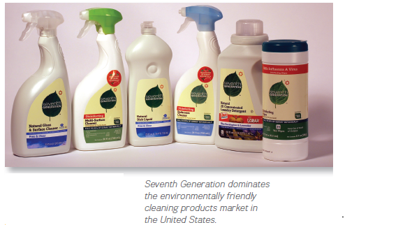 A NEXT-GENERATION CLEANSER  Taking an Iroquois directive-In our every deliberation, we must consider the impact of our decisions on the next seven generations-the consumer product company Seventh Generation has applied a distinctly modern sensibility to derive a long-term approach to the marketing environment. Although its mission statement might be focused on future generations, its efforts to appeal to current consumers are always responsive to their immediate demands. From its start in Vermont in 1988, Seventh Generation has grown to become a national brand with over $150 million in revenues. Its growth has been sparked largely by consumer desires to buy more sustainable, environmentally safe, green products. Approximately 73 percent of consumers in a recent survey indicated that they thought it was important to buy green offerings, and consumer demand for products in a wide range of categories continues to grow.     But even as more categories appear to offer promising green opportunities for marketers, the primary purchase area continues to be groceries and household products-exactly the space that Seventh Generation dominates. As it has gained brand recognition and trust, it also has proactively altered its market. That is, Seventh Generation does not simply wait for customers to request options. It creates entirely new categories. With a new line of detergents, Seventh Generation began promoting the idea that perhaps chemical brighteners-common to virtually all commercially available detergents, even those that avoid dyes or fragrances-are not necessary. The company took care not to suggest these chemicals were dangerous. It just says they're unnecessary, and for consumers interested in environmental concerns, that may be enough. Previously, household magazines such as Good Housekeeping or Real Simple might rank the best detergent, the best dishwashing soap, and the best surface cleaner. But the entry of companies such as Seventh Generation has created new categories: best green detergent, best green dishwashing soap, and best green cleaner. Seventh Generation products consistently emerge victorious in these new category contests. In addition, to maintain its brand recognition, it uses extensive, multimedia marketing initiatives. In print ads, it highlights the environmentally friendly contents of its laundry detergent. It provides free samples to active bloggers, along with blacklights so these consumers can test their own clothes to see the residues left by other detergents. Dozens have posted the results of their own in-home experiments. Yet its products also cost more, which offers a significant challenge in a recessionary economy. Many consumer product companies are touting their downmarket brands, even as Seventh Generation introduces a 4 × concentrated laundry detergent that costs significantly more. The new derivation avoids all volatile organic compounds and relies on enzymes to get clothes clean. That may be appealing to some consumers, but can they afford to pay for expensive enzymes included in every load of laundry  Questions  Which consumer trends might it be missing