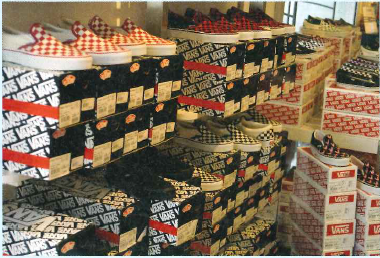 For most people, surfing and skate boarding come to mind immedi-ately when they think of southern California culture. For 40 years, Vans has embodied the California lifestyle and remains one of the preeminent skater-shoe companies. Founded in Los Angeles in 1966 by Paul Van Doren, his brother Steve, and Belgian investor Serge D'Elia, Vans quickly became a staple in southern California. Starting with a few versions of the traditional lace-up deck shoe sold out of a factory, the style of shoe became popular almost immediately. Vans rapidly increased its level of popularity by customizing shoes in all kinds of different fabrics and designs. The Van Dorens secured their local customized shoe business by selling plaid shoes to Catholic schools and sneakers with school colors to high school athletes. But when the checkered slip-on was donned by Sean Penn and his surfer buddies in the film Fast Times at Ridgemont High, skaters all over the country were demanding their own pairs of Vans. The shoes went from local wear to an iconic symbol in just a few years.  Contrary to many corporate success stories, the Vans company never spent much money on advertising. Paul Van Doren knew that he offered a superior product, and he relied on word of mouth to popularize the high-quality, extremely durable shoes. The most marketing Van Doren did at first was to have his children canvas their neighborhood with flyers. At all early Vans scores, signs encouraged customers to tell a friend about Vans.- For years, Van Doren focused mostly on the manufacturing aspect of the company so that, even with a minimal amount of advertising, popularity grew because Vans were, quite simply, quality shoes. It wasn't until the late 1980s and early 1990s, when manufacturing was taken overseas, that Vans turned its attention to marketing. One of Vans's earliest forays into promotion came about by chance. As skateboarders began to discover Vans shoes, the company responded by creating styles more amenable to skating. With their skater following growing, Vans paid some top skaters a few hundred dollars apiece to wear their shoes at skating events. In 1989, Vans produced its first signature skateboarding shoe, the Steve Caballero shoe. Since then, Vans has partnered with numerous athletes like Geoff Rowley, who has the best-selling signature Vans shoe to date, and Johnny Layton. As skateboarding culture has continued,to flourish over the decades, Vans's connection to the scene has remained strong. Vans's two-man marketing and promotional team focuses on spreading interest in Vans by doing its best to remain plugged into the youth culture and by fueling teenage interest in Vans products. To this end, the company advertises through print, online, TV, and sporting and music events. Currently, the key to Vans's marketing strategy is developing advertising partnerships with athletes, artists, and media outlets. People immersed in this culture want to own Vans products. Vans is not just a shoe; it is a lifestyle. Young extreme-sports athletes, like skaters and surfers, remain Vans's most important customer base. In 1995, Vans hosted its first Triple Crown event. The Triple Crown spot-lights skateboarding, surfing, snowboarding, BMX, FMX, and wakeboarding. Tony Hawk won the skateboarding com-petition that first year and has since become a household name. Also in 1995, Vans launched its first annual Warped Tour, blending skating with music through concerts and competitions. These types of events allow Vans to build brand recognition, cement its integral place in the skating lifestyle, and connect with customers via giveaways and promotions, such as designing custom shoes. In addition to events, Vans connects with its audience through magazine advertisements, tele-vision, and the Internet, especially in an effort to attract young female consumers, who represent a growing part of the Vans consumer base. In the past, the company has partnered with magazines like Teen Vogue and CosntoGirl to reach the female demo-graphic. In addition, the company works with some of tele-vision's action-sports networks and hosts a weekly show, Vans Off the Wall Hour, on FSN. Although it is more than 40 years old, Vans still connects with youth culture as well as ever-and shows no signs of slowing down.     1. Evaluate Vans's early word-of-mouth marketing strategy. 2. Why were the early Vans advertising activities related to skateboard shoes so successful? 3. How does Vans continue to capture its target market?