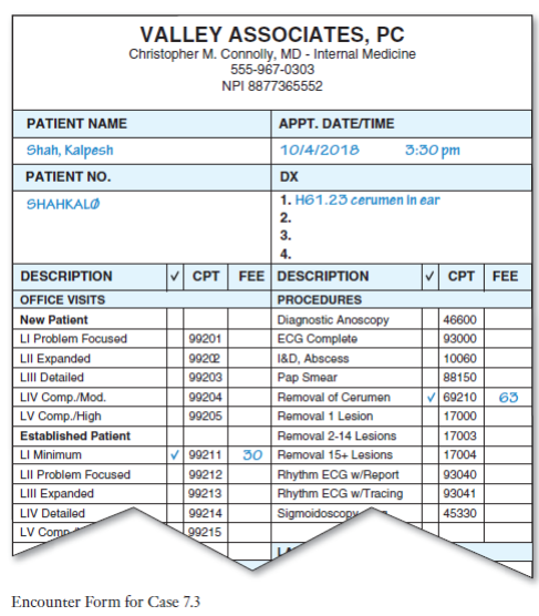 From the Patient Information Form: A. Are the subscriber and the patient the same person? B. What is the code for the patient's relationship to the insured? C. What is the claim filing indicator code? D. What amount is being billed on the claim? E. What claim control number would you assign to the claim?