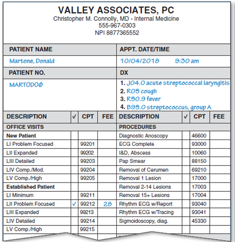 From the Patient Information Form: