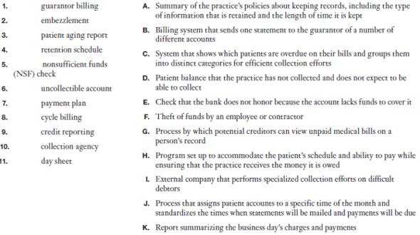 Match the key terms with their definitions.  <div style=padding-top: 35px> 