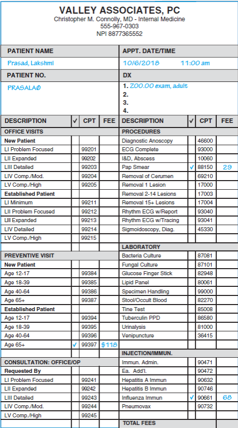 Patient: Lakshmi Prasad