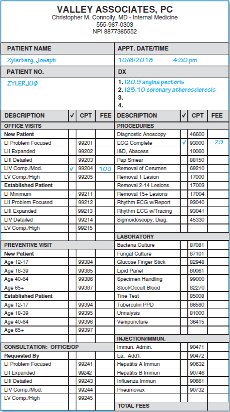 Patient: Joseph Zylerberg